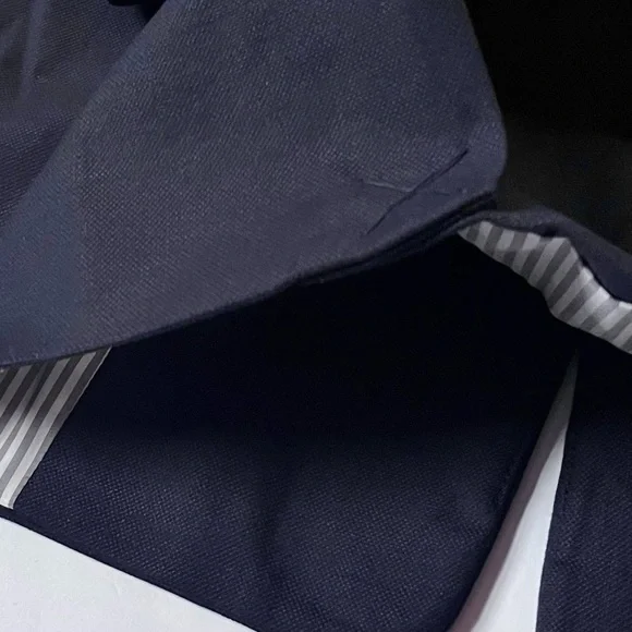 NWT New Talbots Women’s Relaxed 90s Blazer in Navy Blue (14) - Picture 9 of 10